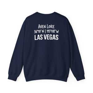 Las Vegas Crewneck Sweatshirt — 'Aven Lore' Coordinates Design