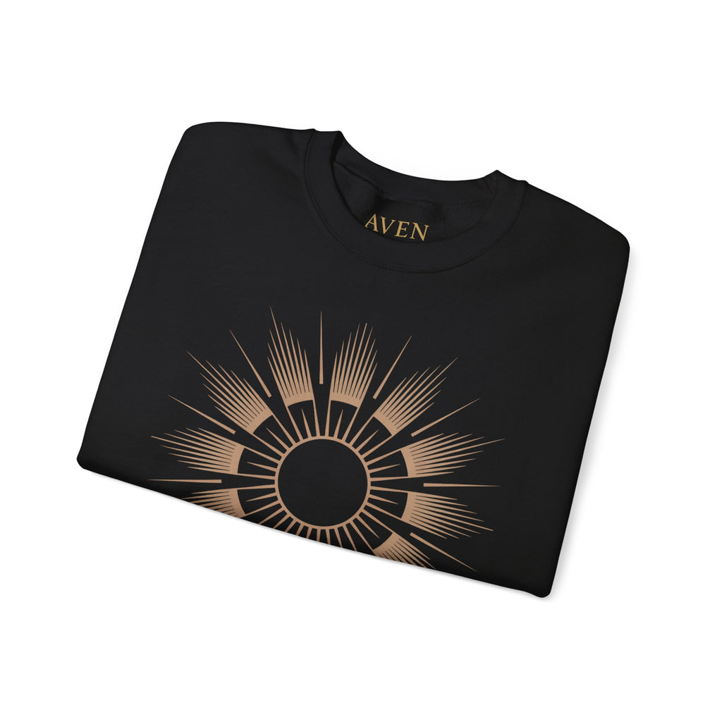 Crewneck Sweatshirt — Aven Lore Sunburst Logo Crewneck