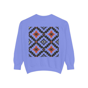 Aven Lore Heritage Geometric Pattern Sweatshirt