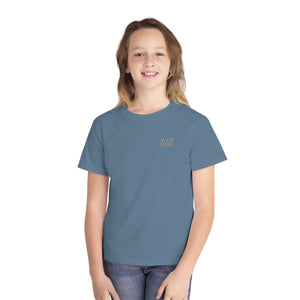 Youth Acorn Graphic Tee — Aven Lore Chest Logo