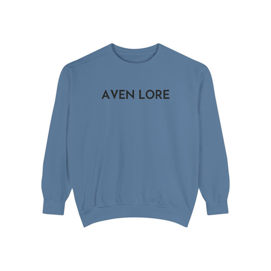 Espresso Graphic Sweatshirt — "AVEN LORE" Coffee Cup & Moka Pot Pullover