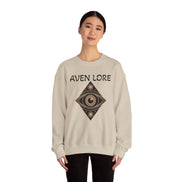 Aven Lore Crewneck Sweatshirt — Mystical Eye Graphic Pullover