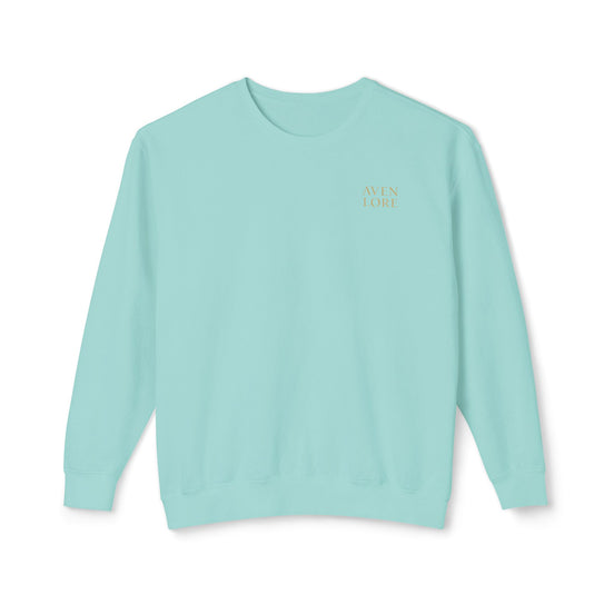 Sculpture Collage Crewneck Sweatshirt — Minimal Art Bust Graphic