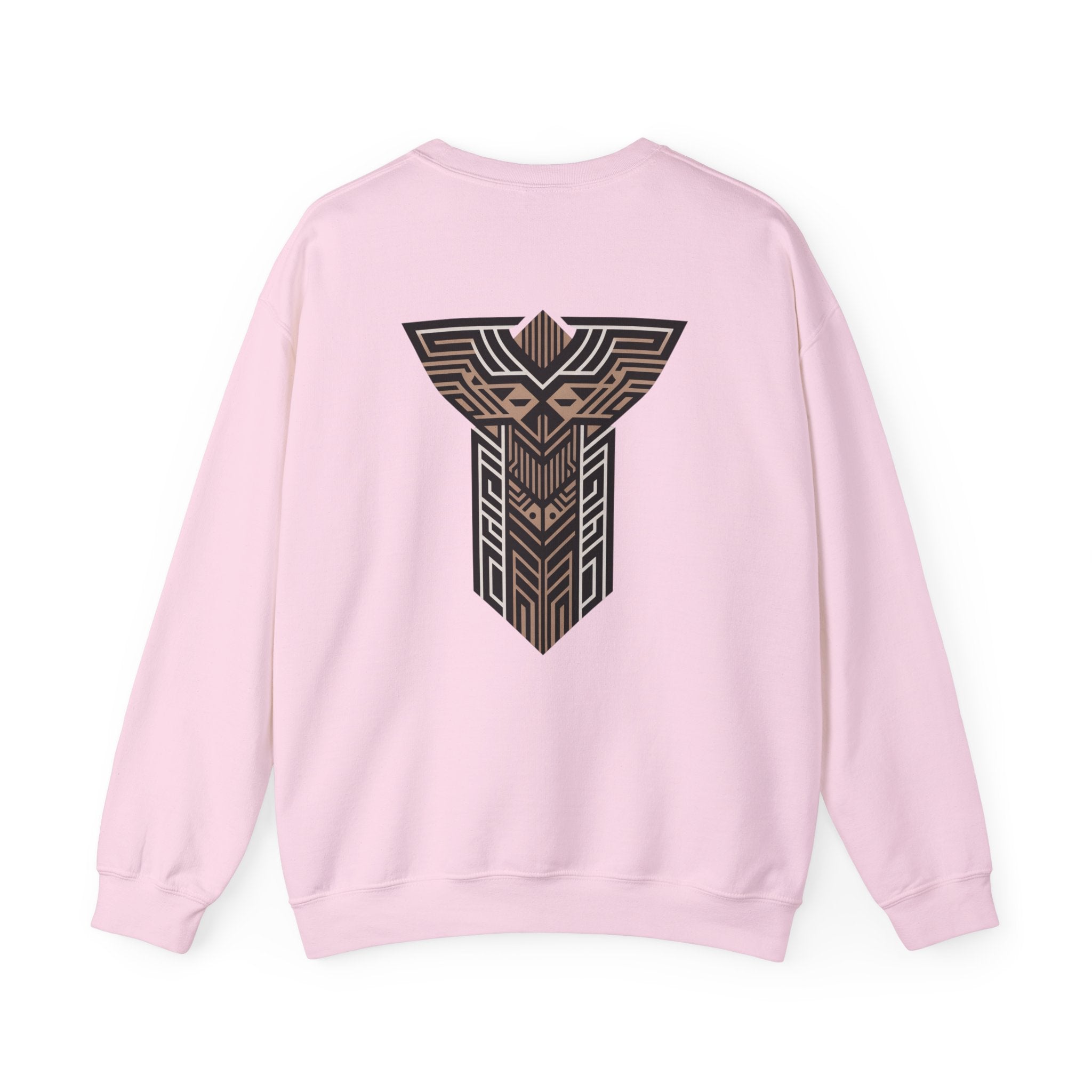Aven Lore Crewneck Sweatshirt — Geometric Rune Emblem