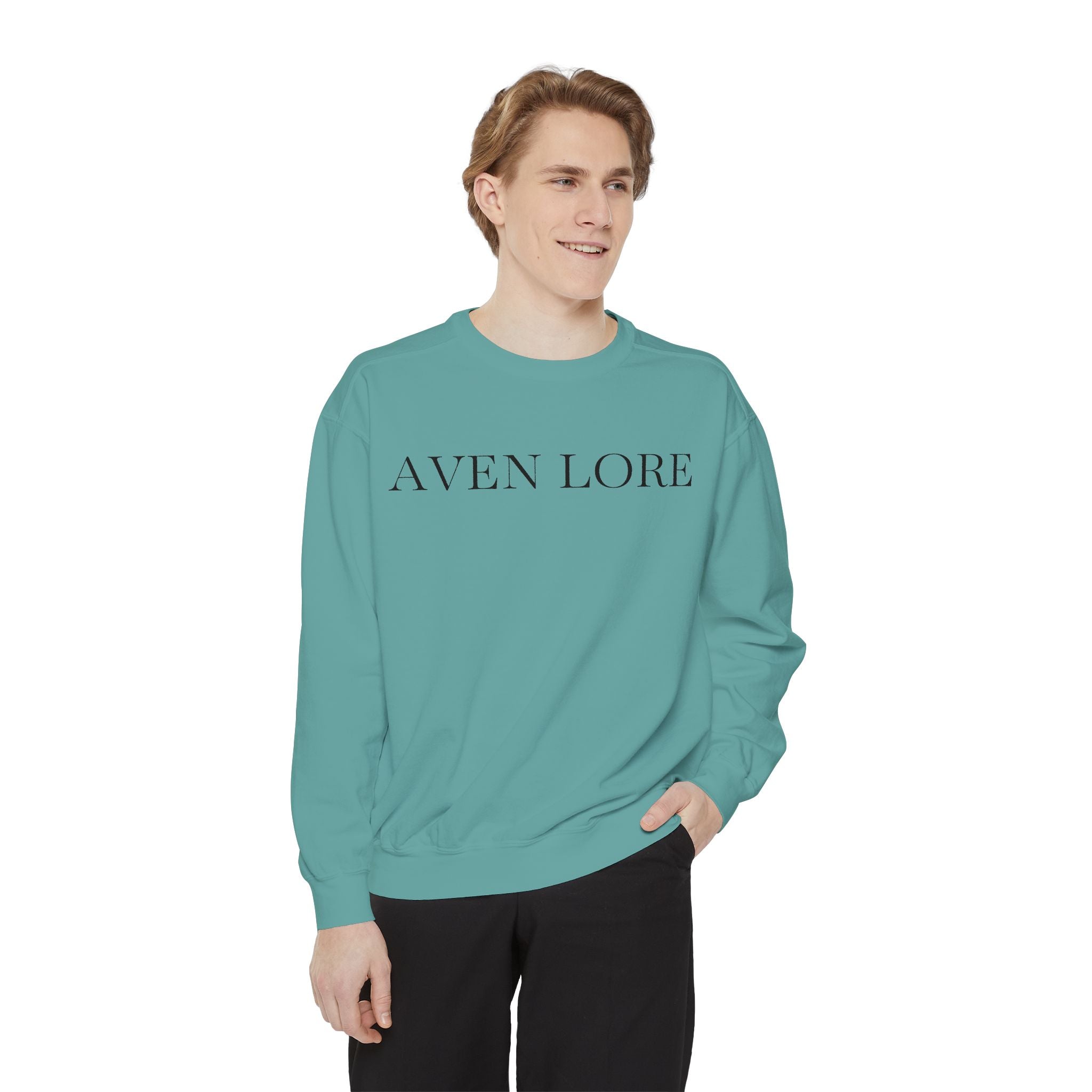 Aven Lore Floral Logo Sweatshirt