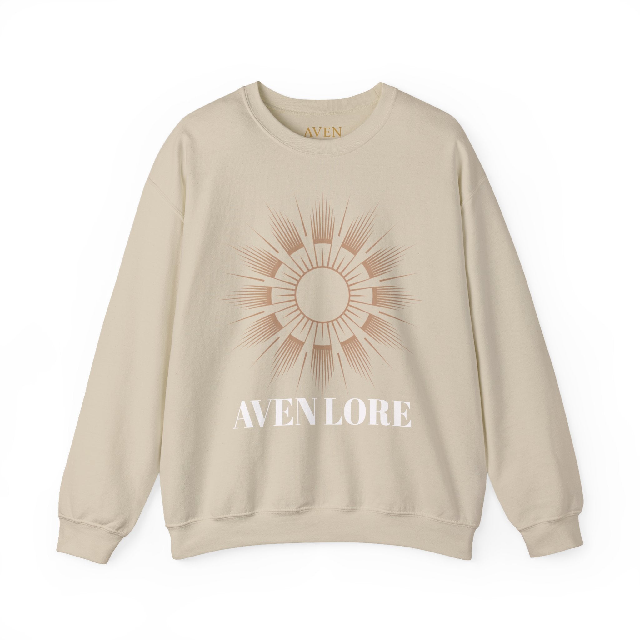 Crewneck Sweatshirt — Aven Lore Sunburst Logo Crewneck