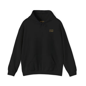 Celtic Knot Ivy Hoodie — Floral Interlace Graphic Hooded Sweatshirt