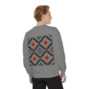 Aven Lore Heritage Geometric Pattern Sweatshirt