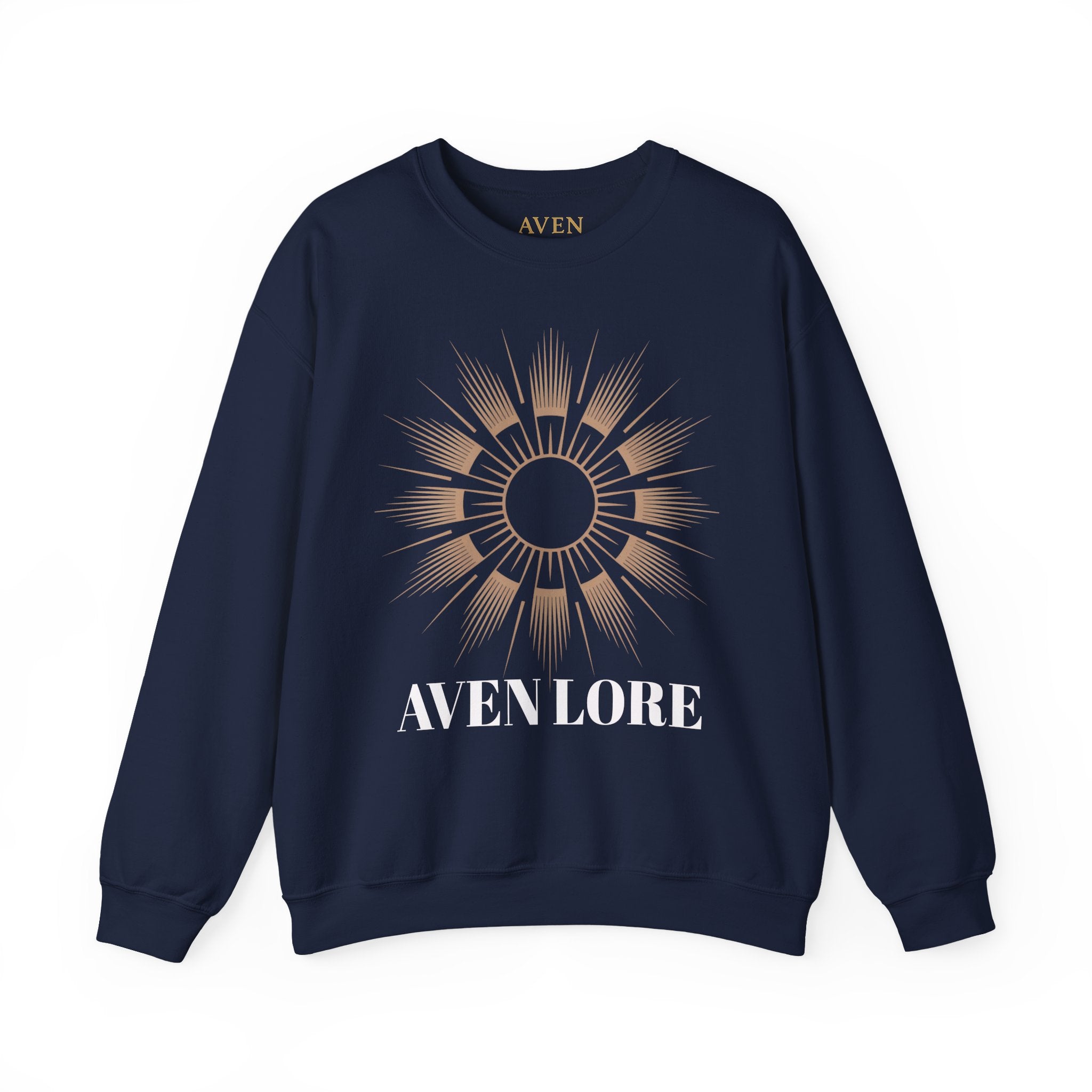 Crewneck Sweatshirt — Aven Lore Sunburst Logo Crewneck