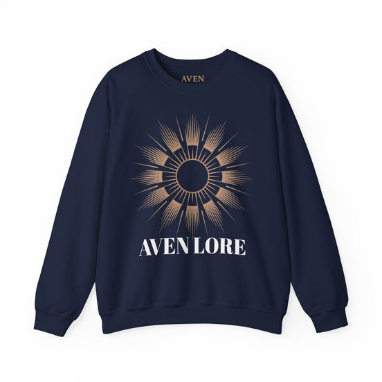 Crewneck Sweatshirt — Aven Lore Sunburst Logo Crewneck