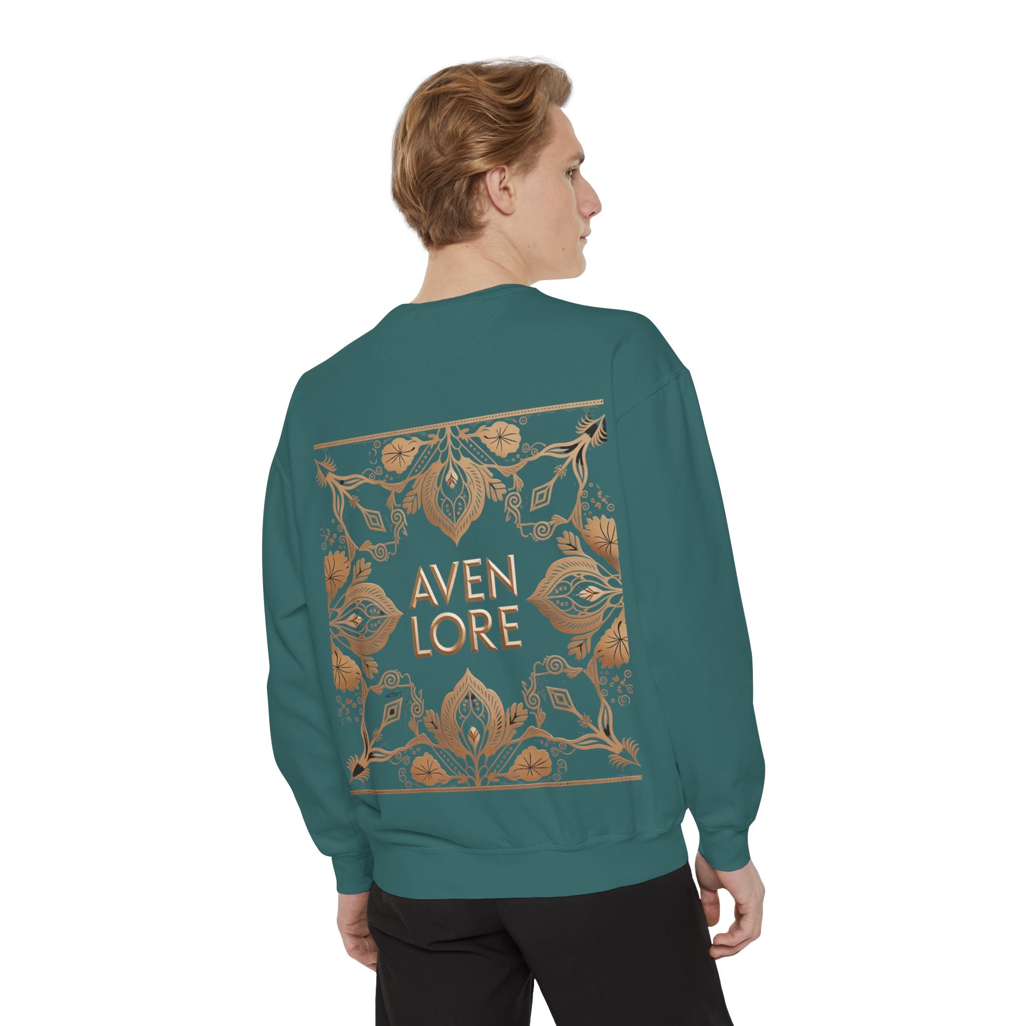 Aven Lore Floral Logo Sweatshirt
