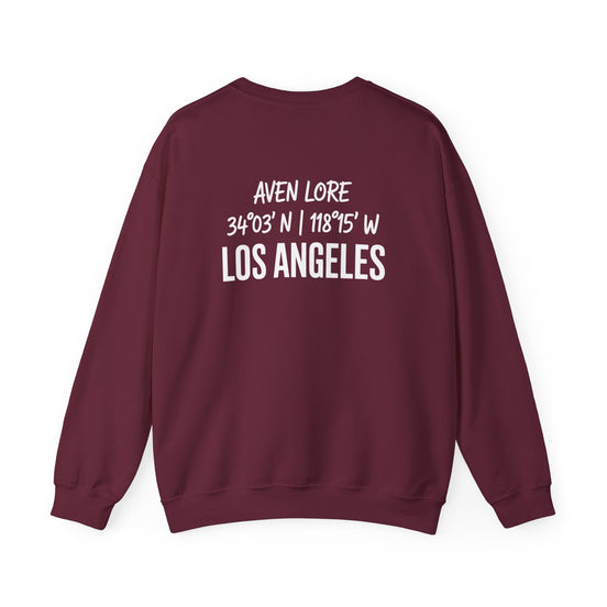 Los Angeles Crewneck Sweatshirt — "Aven Lore" Coordinates Design