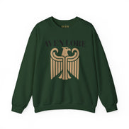 Aven Lore Crewneck Sweatshirt — Vintage Gold Eagle Graphic