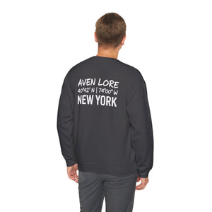 Crewneck Sweatshirt — Aven Lore New York Coordinates Crew