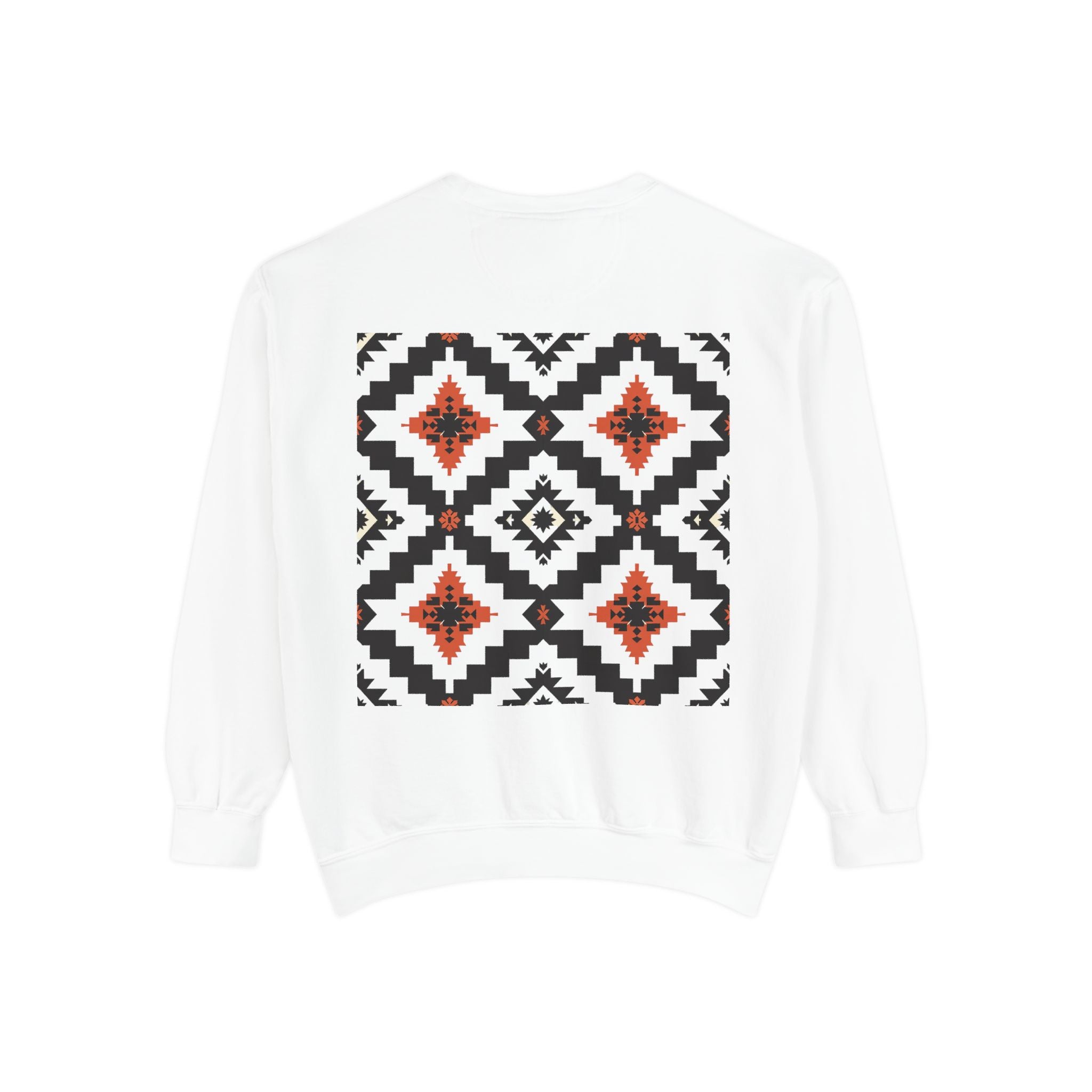 Aven Lore Heritage Geometric Pattern Sweatshirt