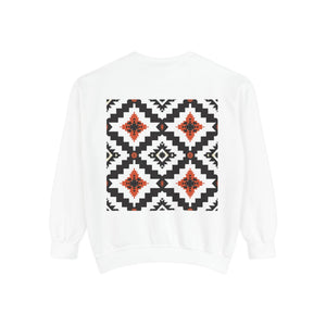 Aven Lore Heritage Geometric Pattern Sweatshirt