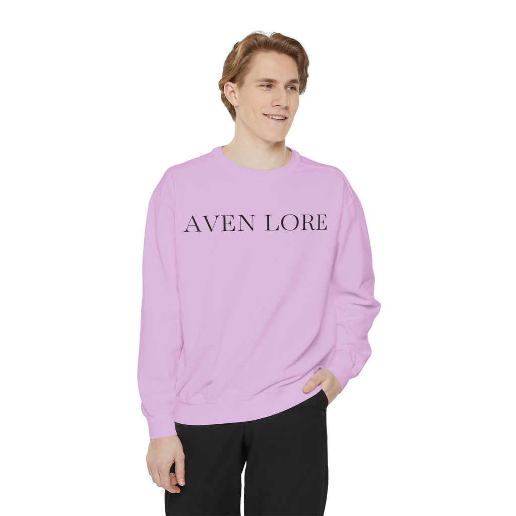 Aven Lore Floral Logo Sweatshirt