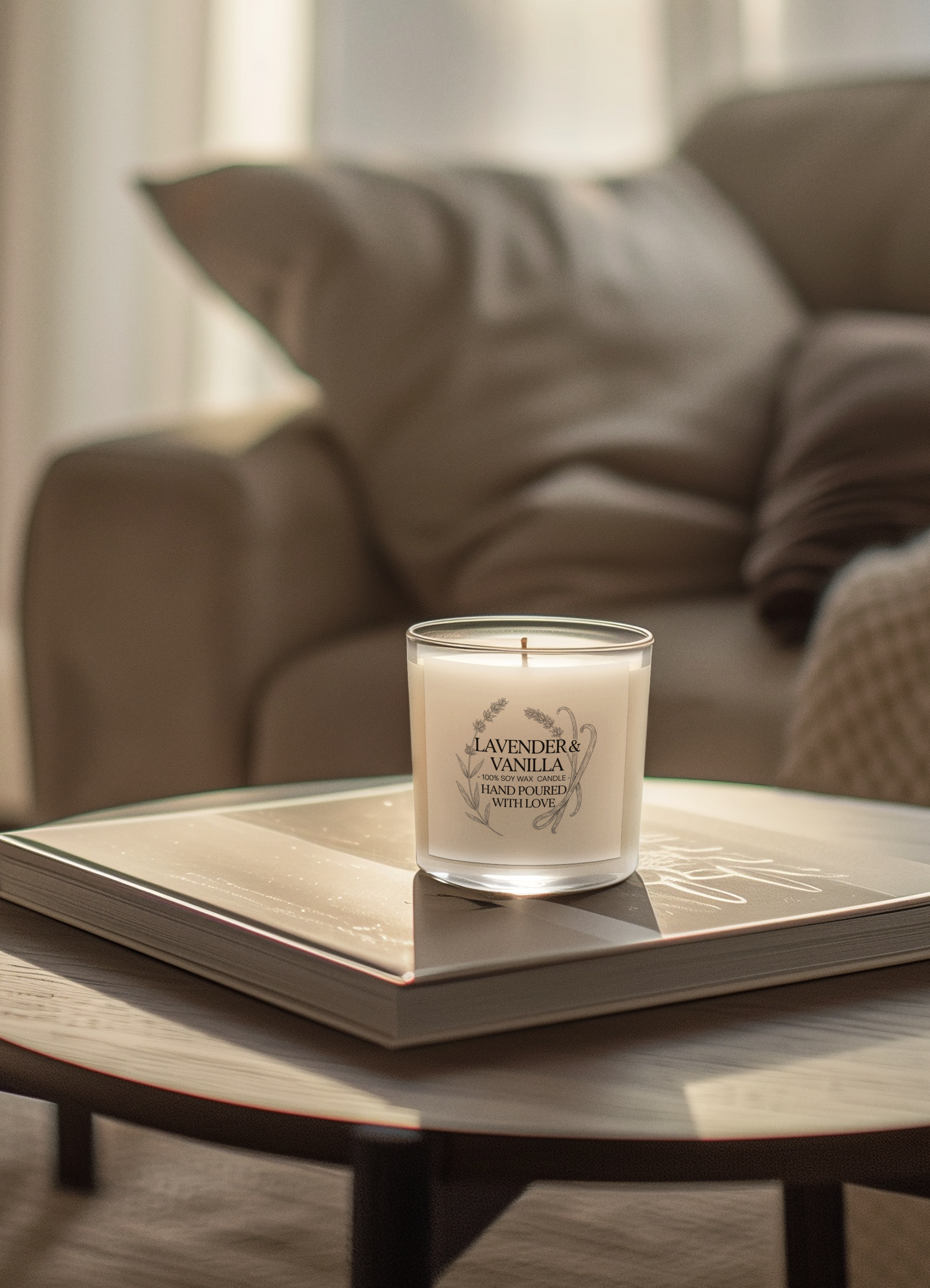 Soy Candle, Relaxation Gift
