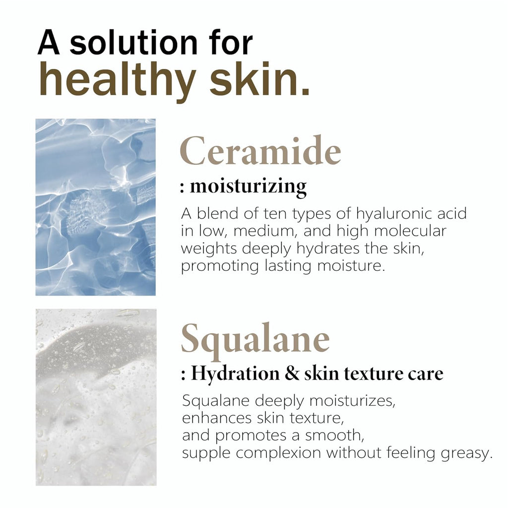 SKIN627 Daily Face Moisturizer with Ceramide and Panthenol, 1.76 Oz - Korean Skin Care Facial Cream