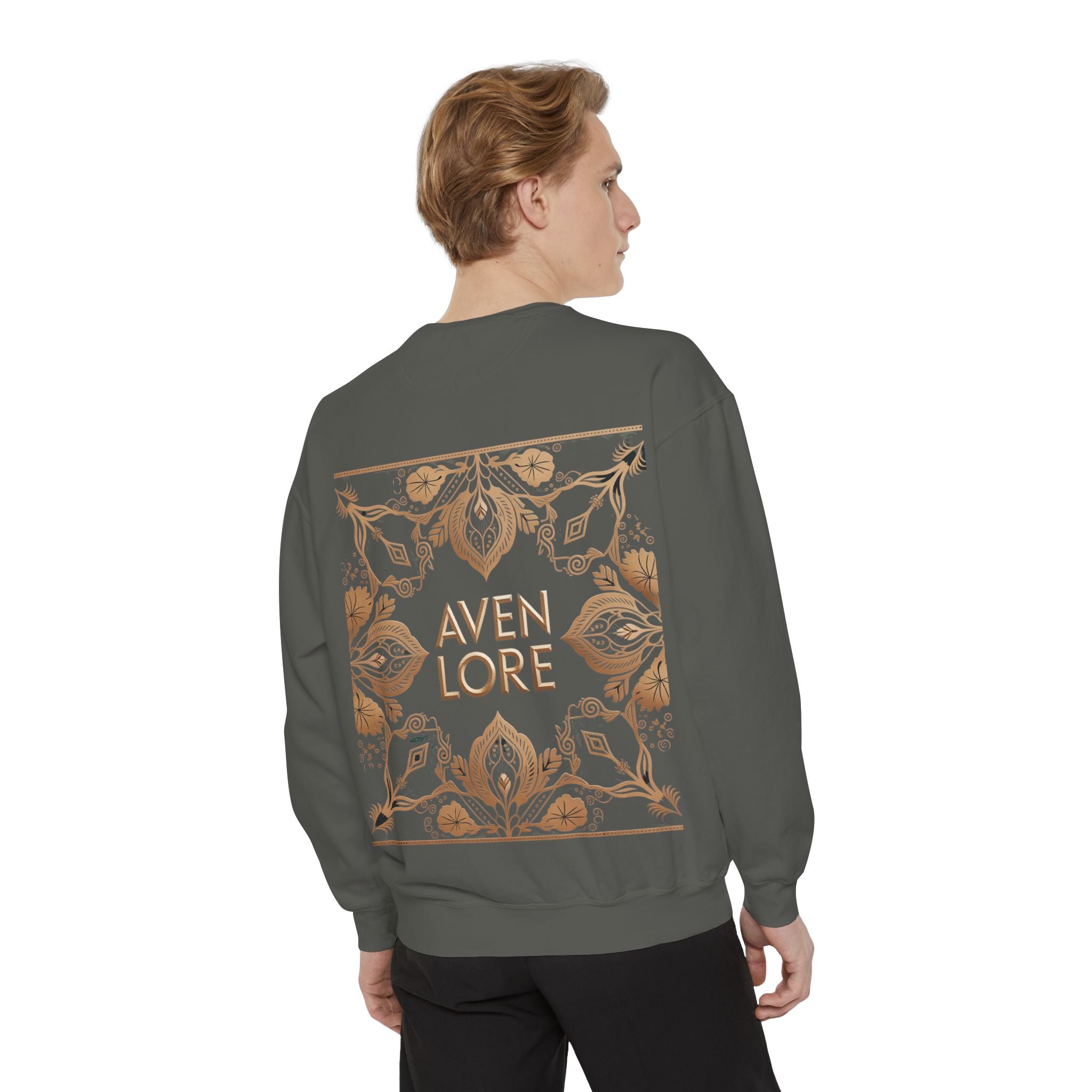 Aven Lore Floral Logo Sweatshirt