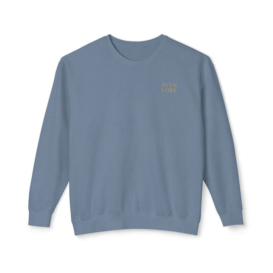 Sculpture Collage Crewneck Sweatshirt — Minimal Art Bust Graphic