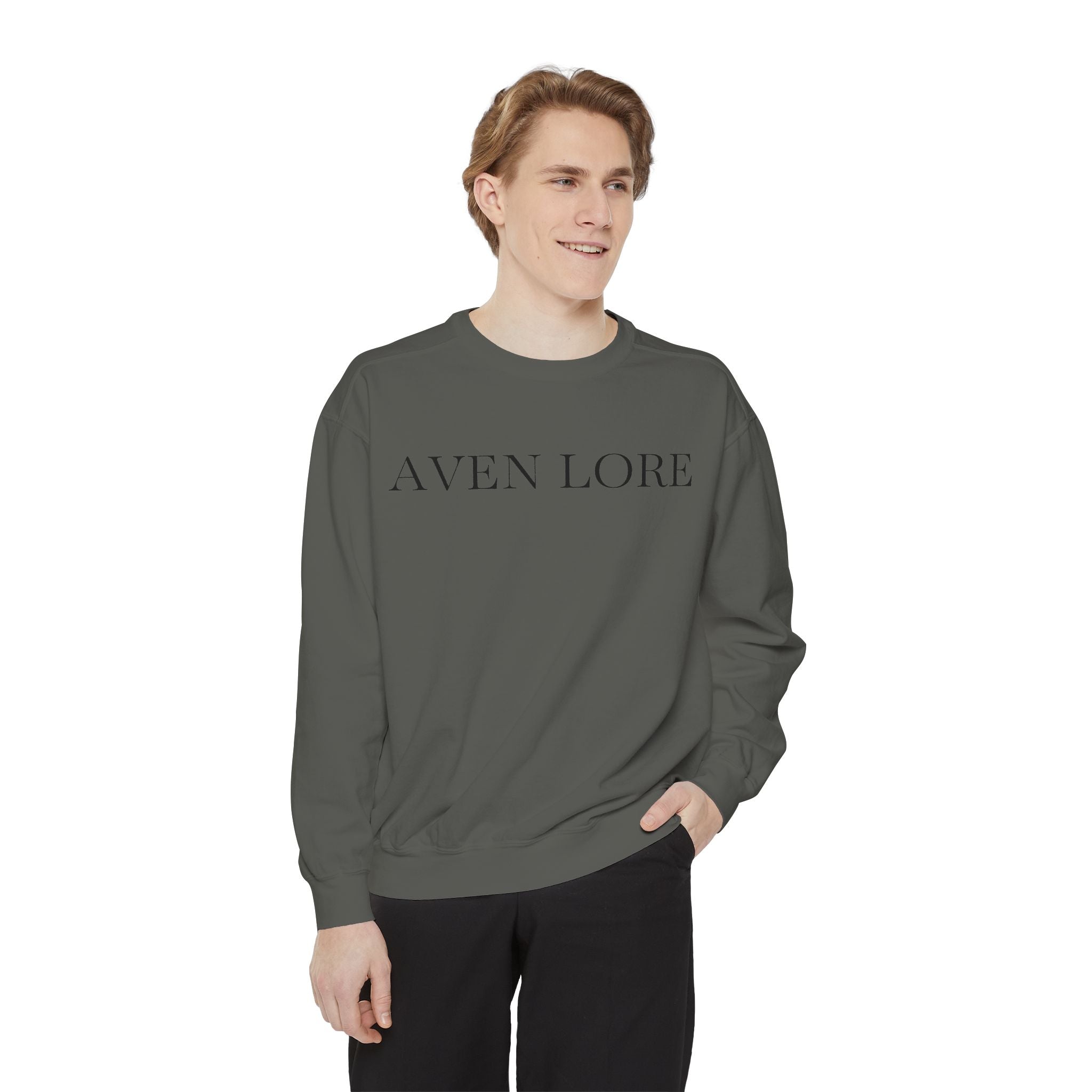 Aven Lore Floral Logo Sweatshirt