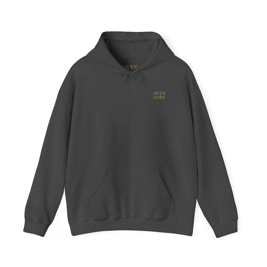 Celtic Knot Ivy Hoodie — Floral Interlace Graphic Hooded Sweatshirt