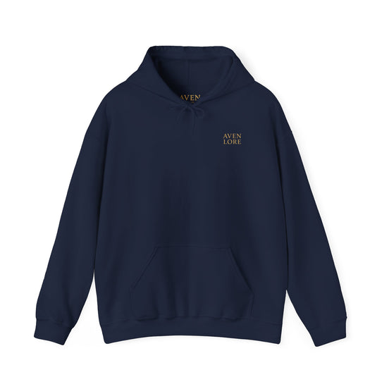 Celtic Knot Ivy Hoodie — Floral Interlace Graphic Hooded Sweatshirt