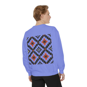Aven Lore Heritage Geometric Pattern Sweatshirt