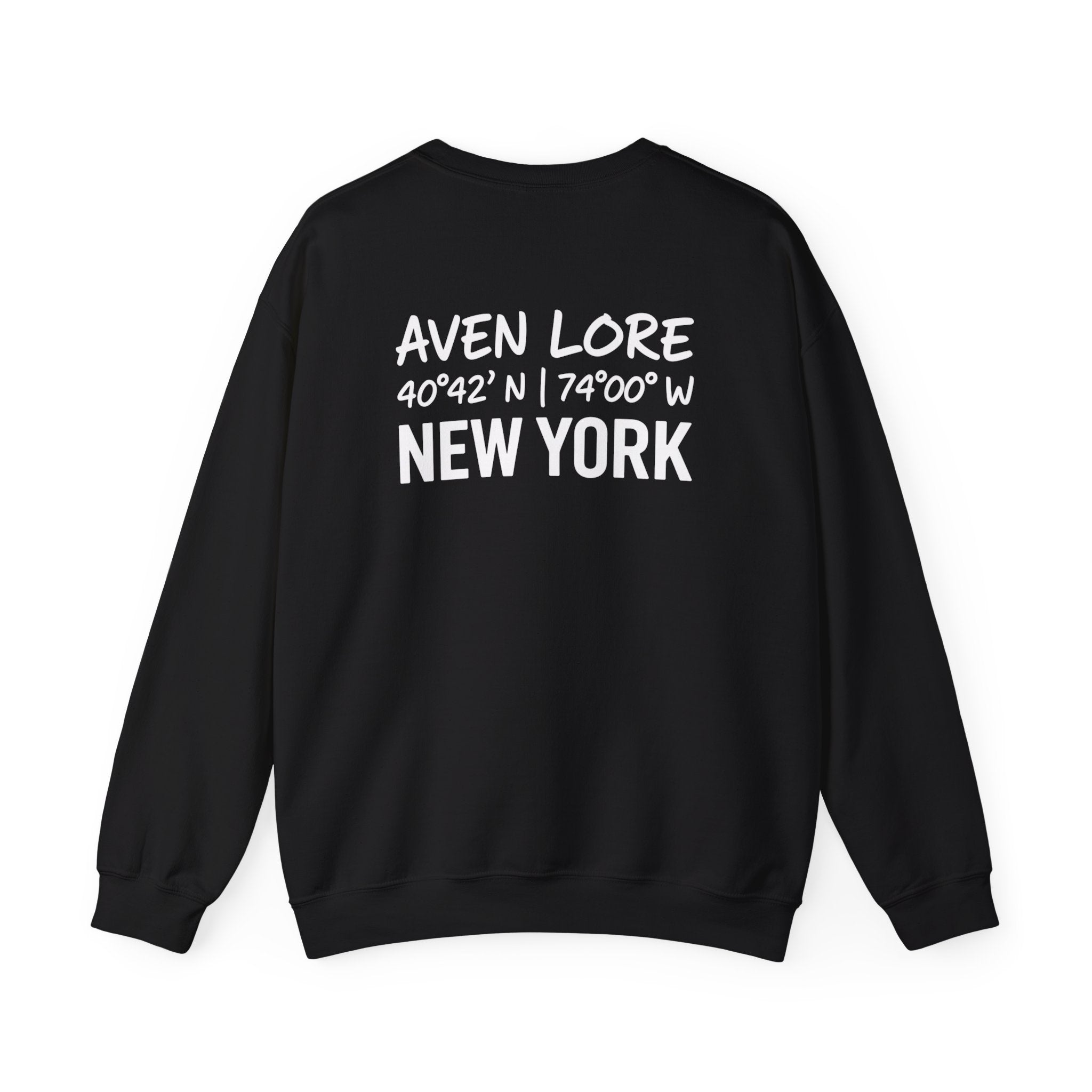 Crewneck Sweatshirt — Aven Lore New York Coordinates Crew