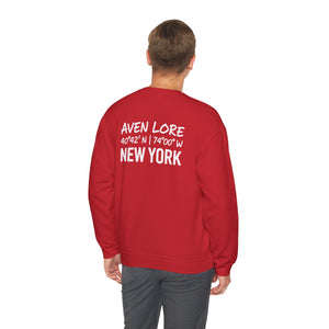 Crewneck Sweatshirt — Aven Lore New York Coordinates Crew