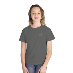 Youth Acorn Graphic Tee — Aven Lore Chest Logo