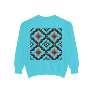 Aven Lore Heritage Geometric Pattern Sweatshirt