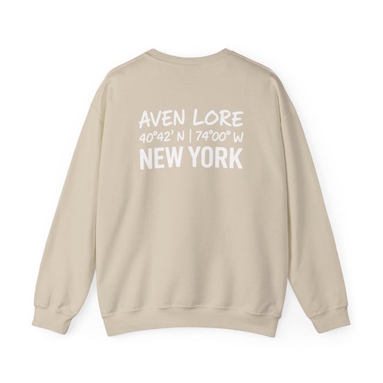 Crewneck Sweatshirt — Aven Lore New York Coordinates Crew