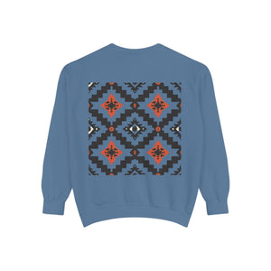 Aven Lore Heritage Geometric Pattern Sweatshirt