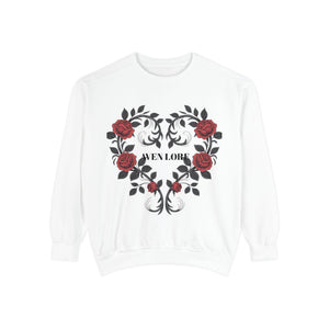 Aven Lore Rose Heart Sweatshirt