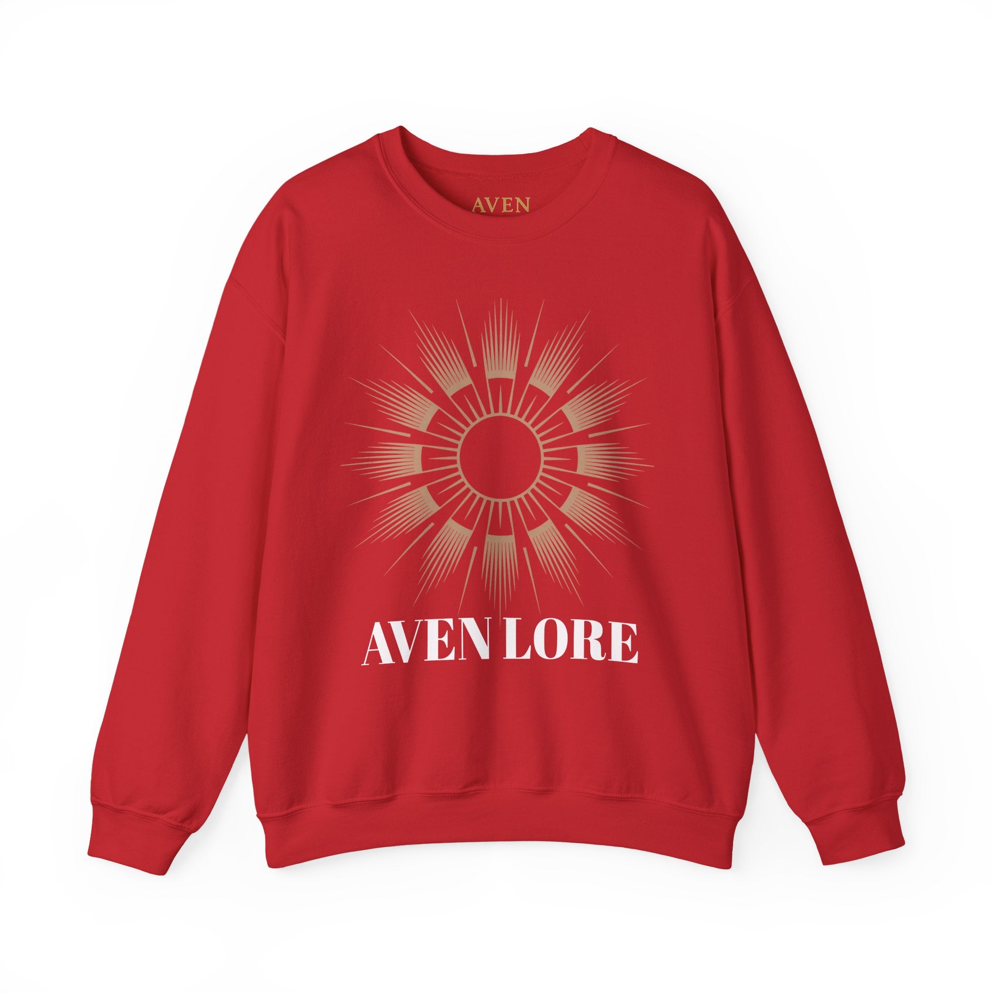 Crewneck Sweatshirt — Aven Lore Sunburst Logo Crewneck