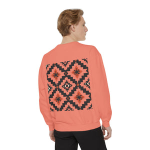 Aven Lore Heritage Geometric Pattern Sweatshirt