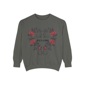 Aven Lore Rose Heart Sweatshirt