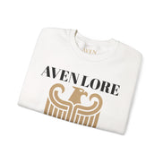 Aven Lore Crewneck Sweatshirt — Vintage Gold Eagle Graphic