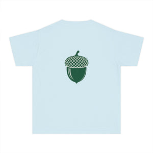 Youth Acorn Graphic Tee — Aven Lore Chest Logo