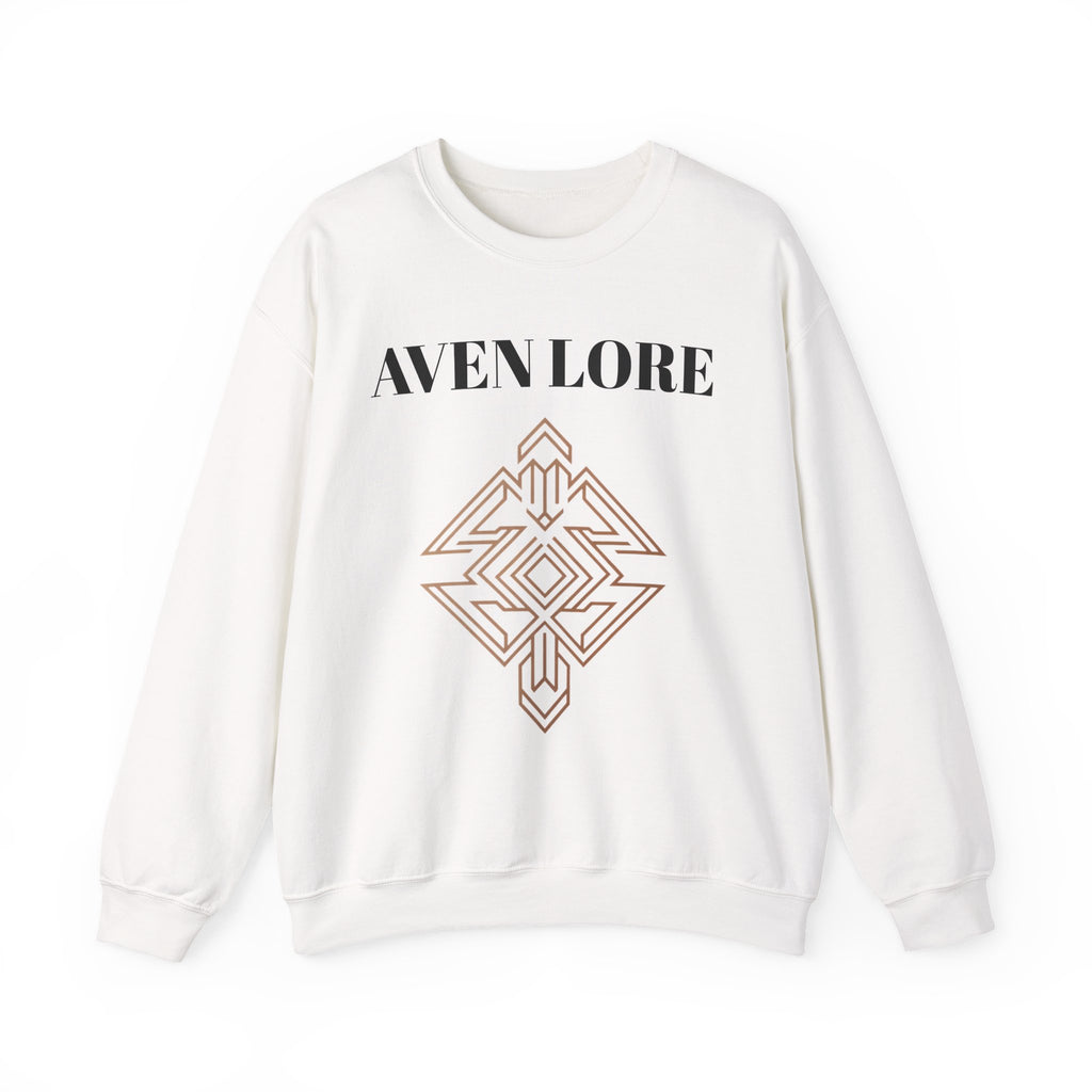 Crewneck Sweatshirt — Aven Lore Geometric Logo Pullover