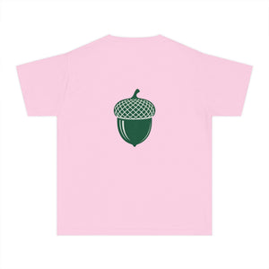 Youth Acorn Graphic Tee — Aven Lore Chest Logo