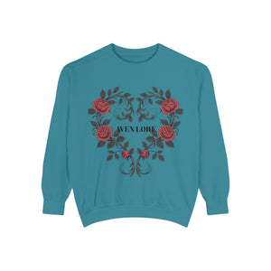 Aven Lore Rose Heart Sweatshirt