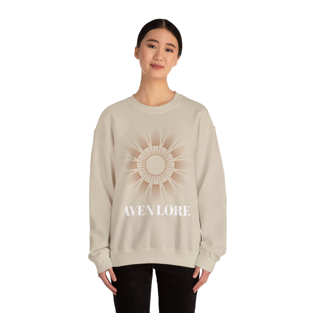 Crewneck Sweatshirt — Aven Lore Sunburst Logo Crewneck