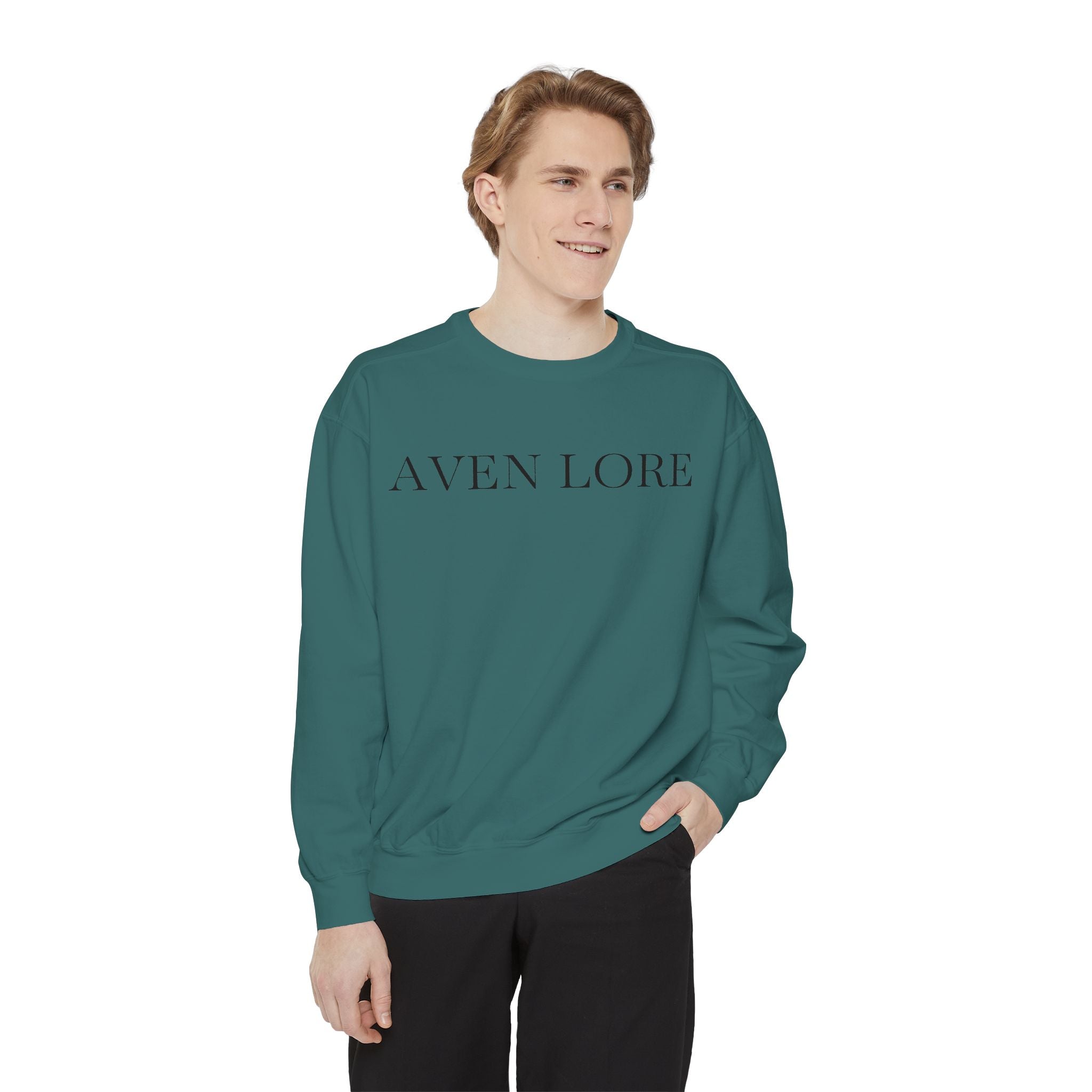Aven Lore Floral Logo Sweatshirt