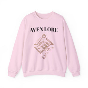 Crewneck Sweatshirt — Aven Lore Geometric Logo Pullover