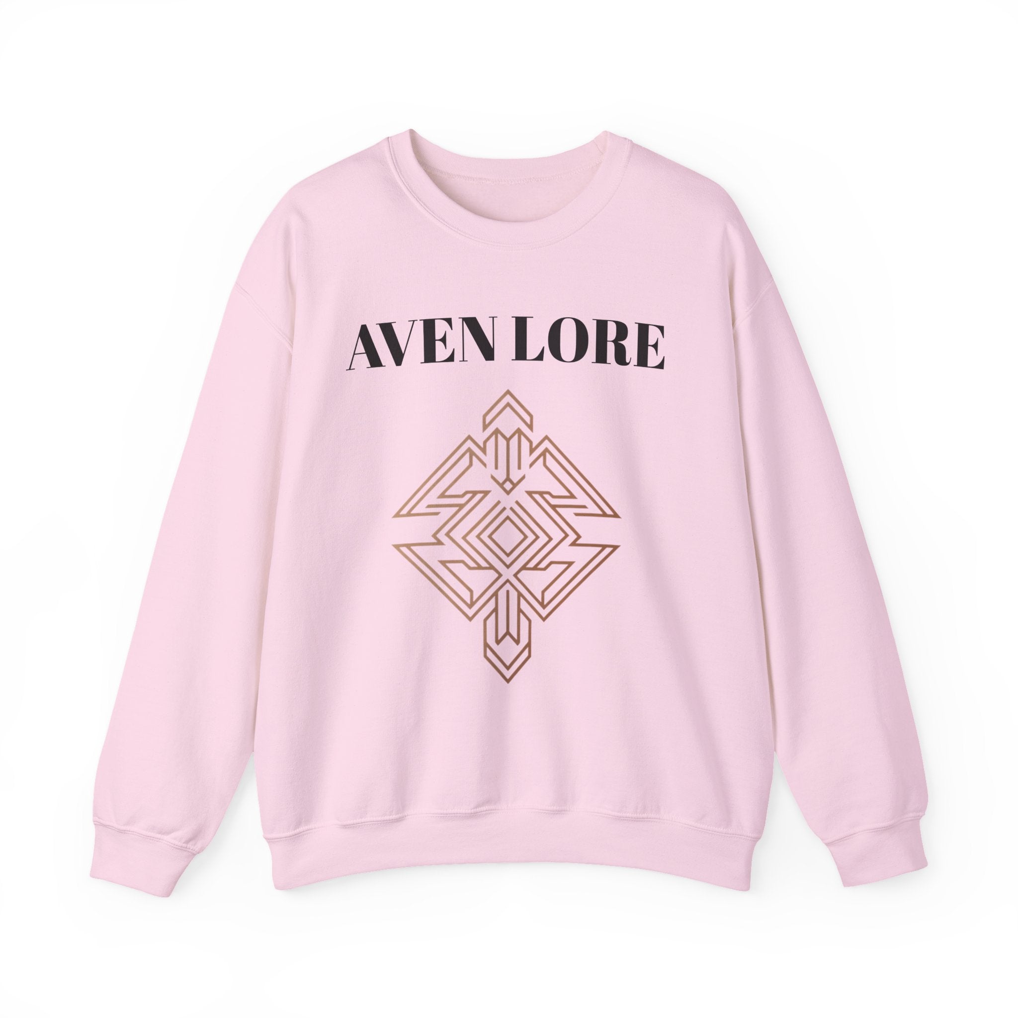 Crewneck Sweatshirt — Aven Lore Geometric Logo Pullover