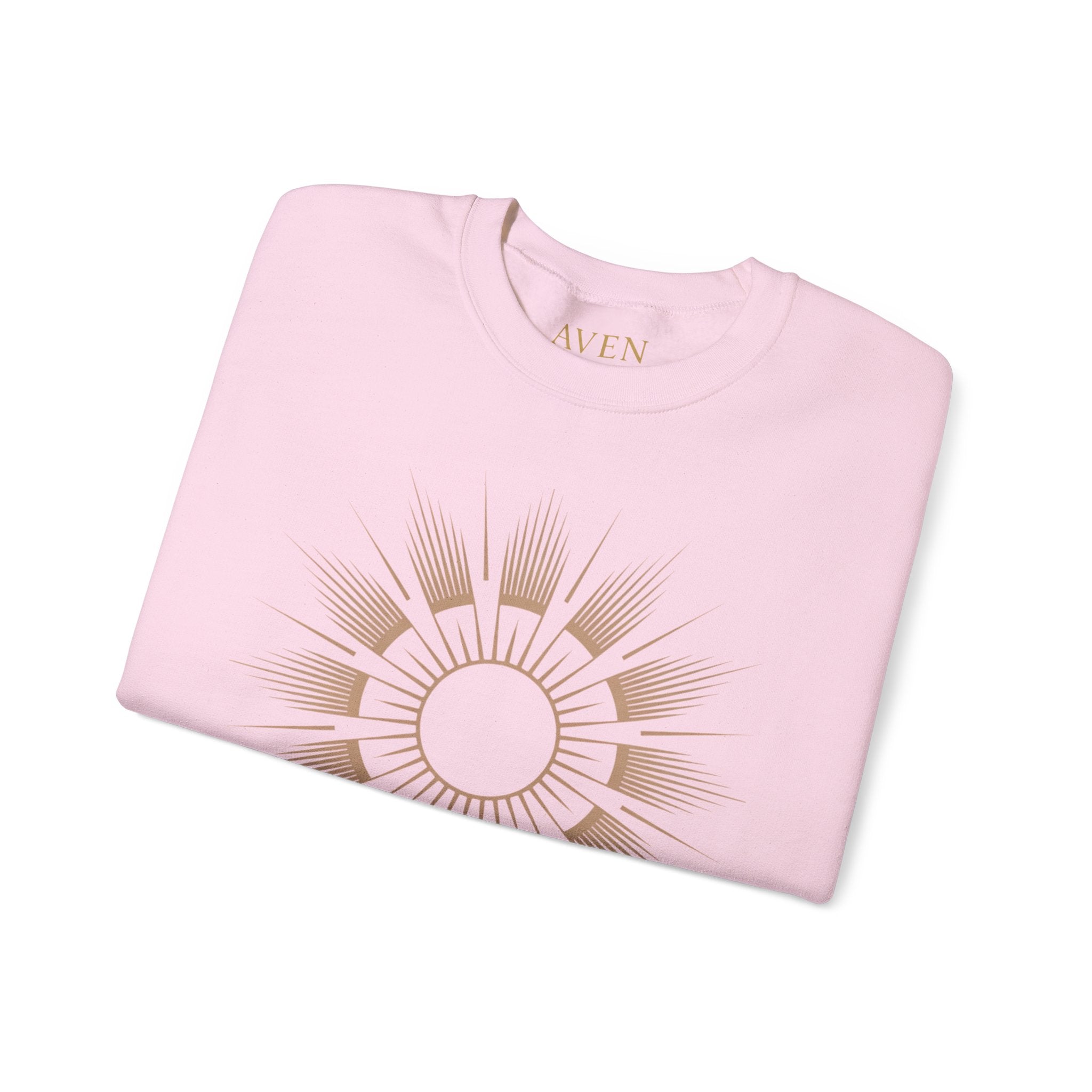 Crewneck Sweatshirt — Aven Lore Sunburst Logo Crewneck