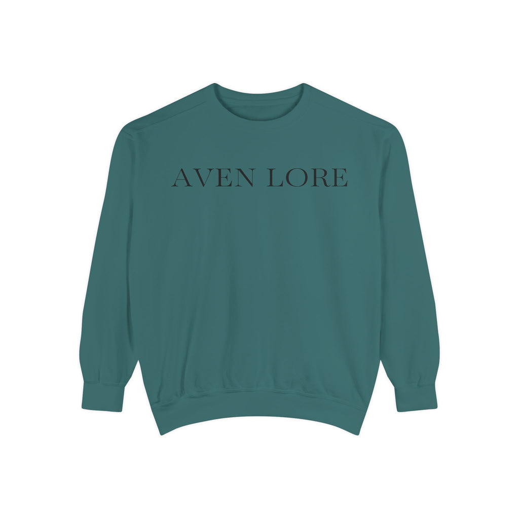 Aven Lore Floral Logo Sweatshirt
